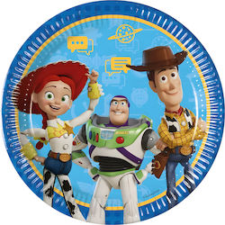 Paper Food Plates Toy Story 5 8 Pieces Paper Food Plates Toy Story 5 8 Pieces