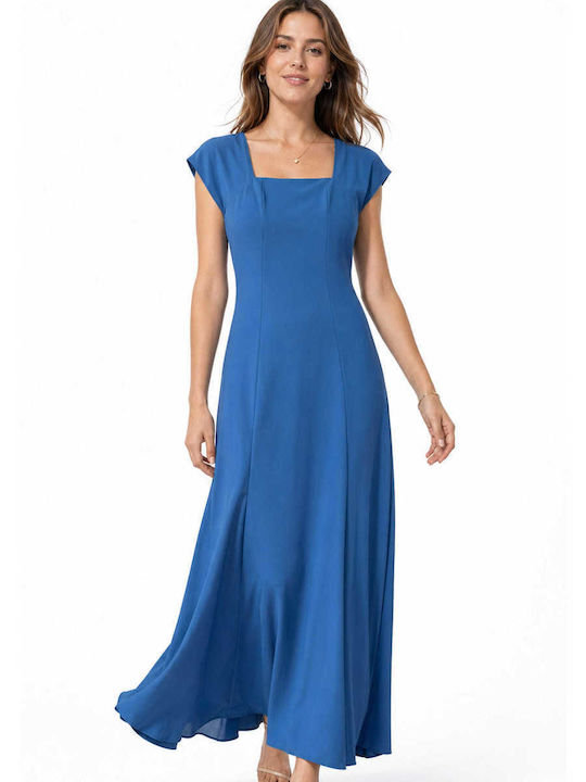 Anna Raxevsky Summer Maxi Dress Light Blue D261...