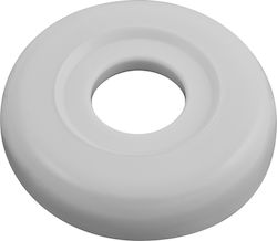 32mm Rosette Drain White