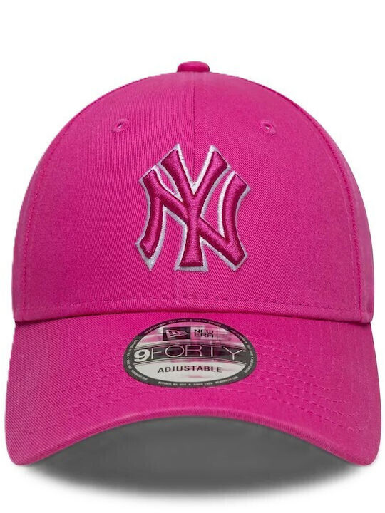 New Era New York Yankees Team Outline 9forty Ροζ