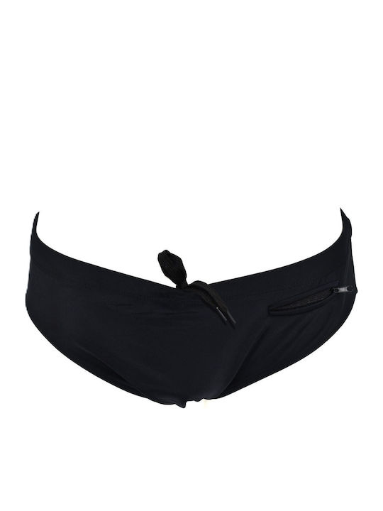 Μαγιό Ανδρικό Σλιπ Big Size K.dn15518 Black Μαγιό Ανδρικό Σλιπ Big Size K.dn15518 Black