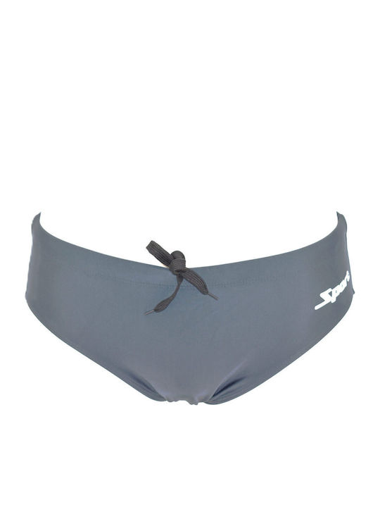 Ανδρικό Μαγιό Slip Sport Κ.dn15476 Grey