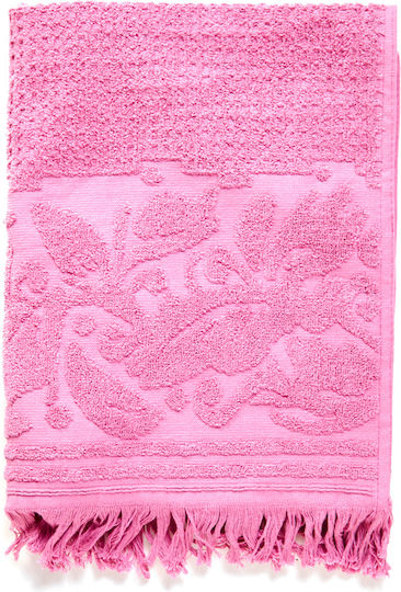 Comfort Хавлиена Кърпа За Лице 90x50см Фуксия
