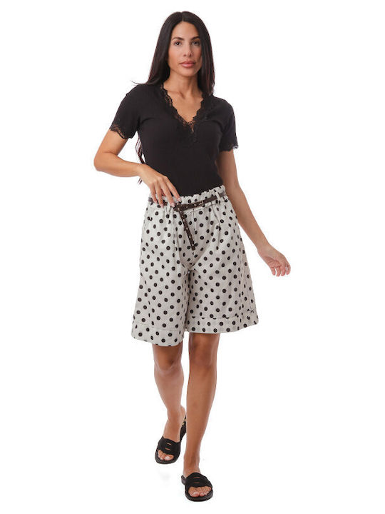 Silia D Women's White Bermuda