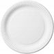 Eco White Plates 22.7cm 50pcs