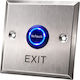 Flush-mounted Exit Button Eb-nt86sb