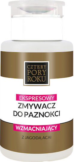 Nail Polish Remover Four Seasons Express Acai Berry Strengthening 200ml