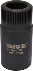 Yato Steckdose mit Rahmen Gastgeber 1/2"