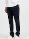 Pantaloni Elastici Albastru Închis