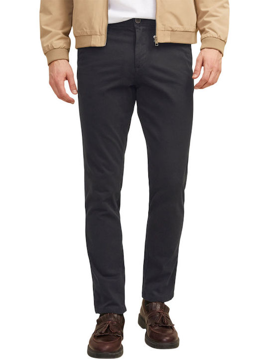 Jack & Jones Παντελόνι Ελαστικό Black