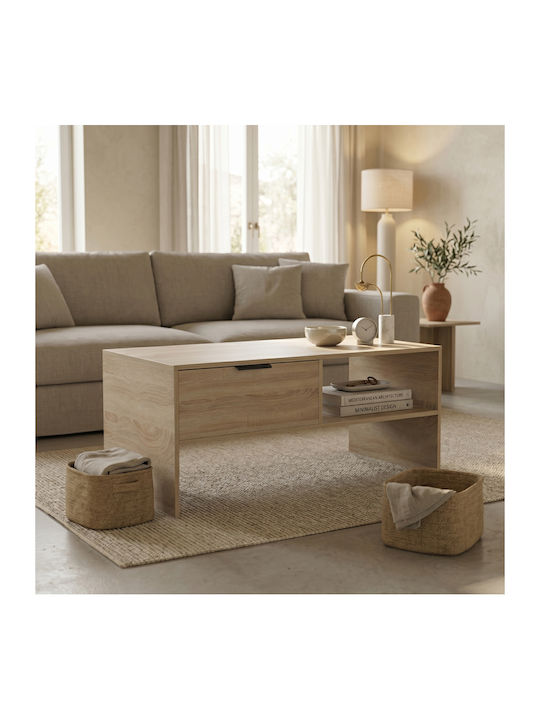 Rectangular Central Coffee Table Felina Wooden ...