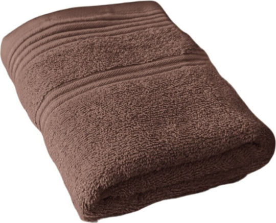 To megalo pazari Bath Towel 70x140cm Mocha Weight 500gsm