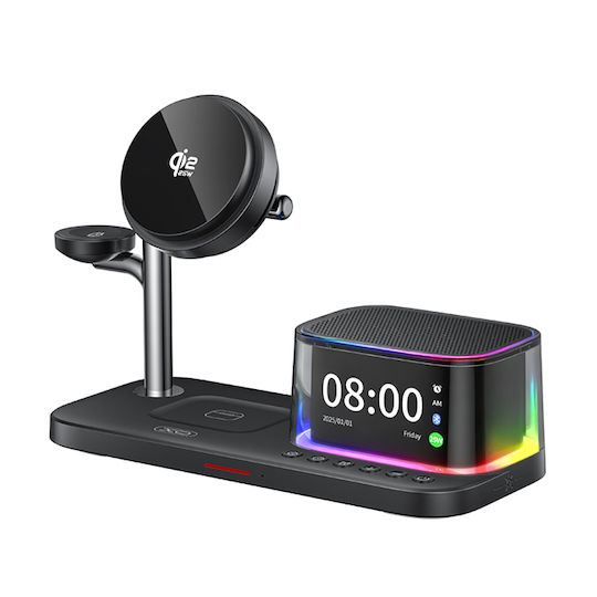 XO Kabellose Ladestation Qi Pad 25W Schwarz (CX045)
