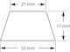 Dynavox Set Amortizoare Din Elastomer Siliconic Eds20 Eds32 & Eds50 4 Eds32