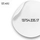 Sticker Acces Unic Rfid 125khz Coin-id