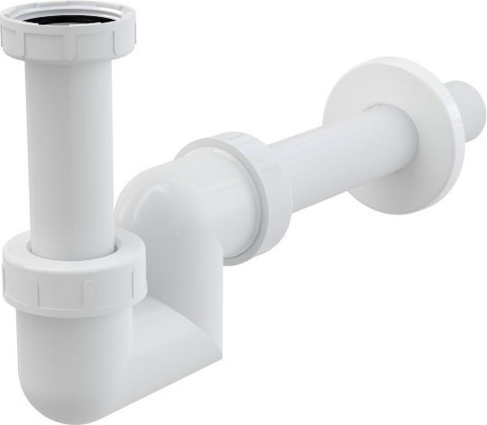 Alcadrain Kunststoff Bodenablauf Siphon für Spülbecken mit Ausgang 32mm