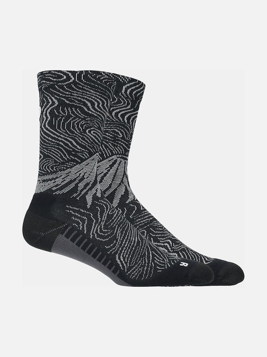 ASICS Fujitrail Running Socks Black 1 Pair