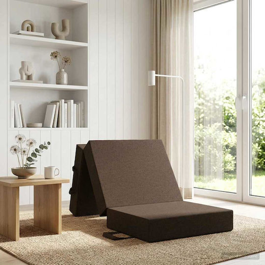 Πολυθρόνα Κρεβάτι Taupe 75x67x45cm