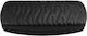 Black Quilted Glasses Case Zigzag Pattern Eco-l...