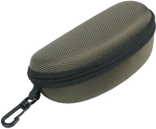 Husă Pentru Ochelari Cu Fermoar Carabinier Culoare Verde Militar