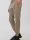 Men's Elastic Jeans Pants with Relaxed Fit Fog