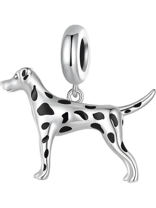 Pandora Charms Anhänger Dalmatiner Hund Silber 925 Charms Trusky