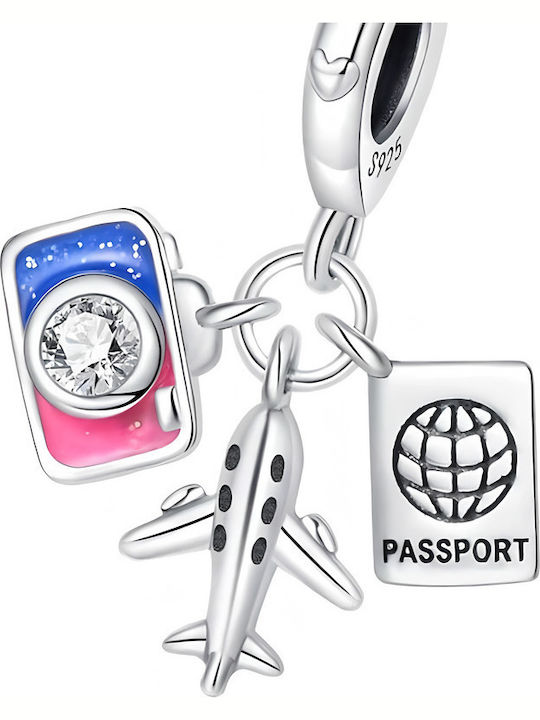 Pandora Charms Charms Pendant Triple Holiday Trip Charms Trusky Pandora Charms Charms Pendant Triple Holiday Trip Charms Trusky