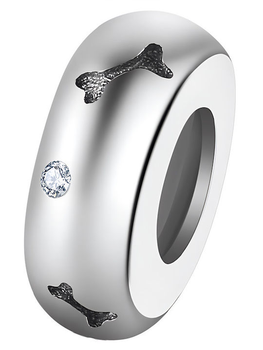 Pandora Charmuri Atârnate Pandantiv Stopper Os De Câine Argint 925 Charmuri Trusky