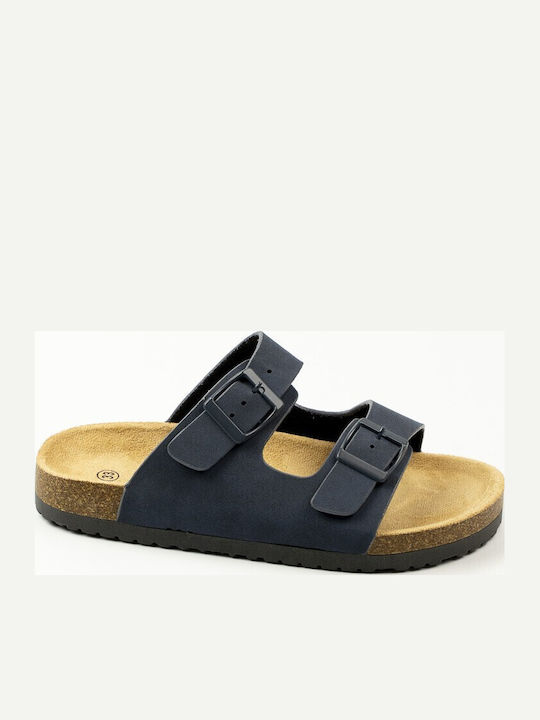 Fshoes Kinder Flip-Flops Slides Blau
