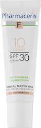 Pharmaceris Минерален Матиращ Слънцезащитен SPF30 30ml