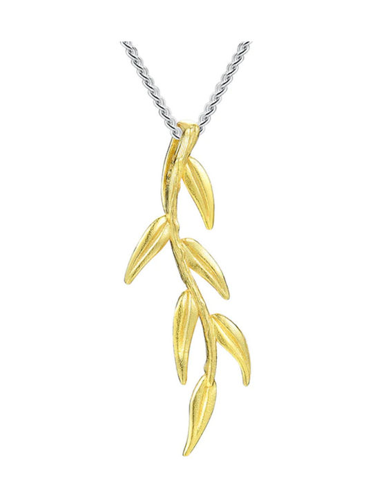 Silver Chain Necklace Golden Twigs Silver S925