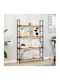 Acacia Wall Shelves 3 Pieces 80x20x4 cm