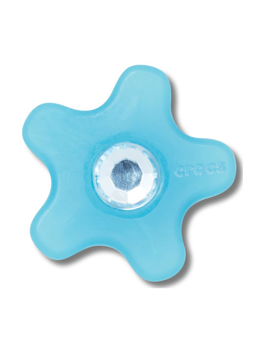 Crocs Jibbitz Blue Flower Gem No Size Blue Flower Gem