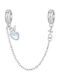 Pandora Charms Lanț De Siguranță Inimă Argint 925 Charms Trusky