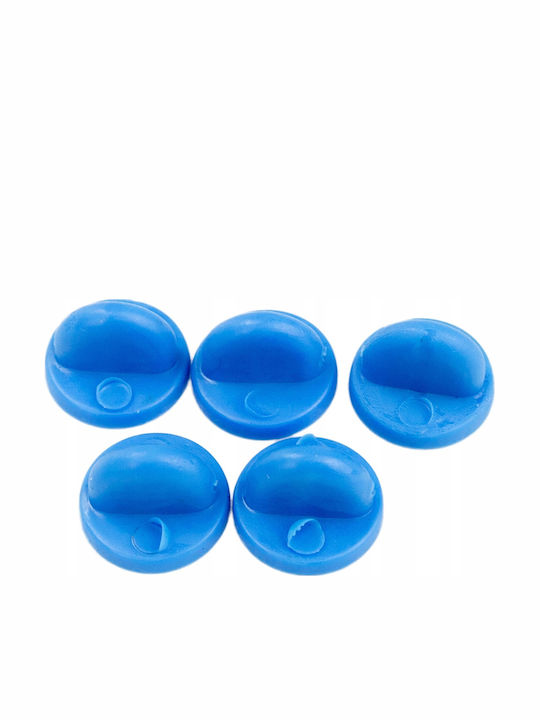 Pinets Blue Rubber Pin Clip 5 Pcs