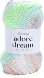 Yarnart Adore Dream 1052 Πολύχρωμο Νήμα Πλεξίμα...