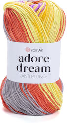 Yarnart Adore Dream 1060 Πολύχρωμο Νήμα Πλεξίμα...