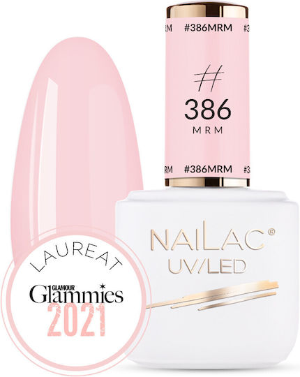 NaiLac Βερνίκι Νυχιών Μακράς Διαρκείας Quick Dry #386 MRM 7ml