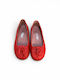 Kinder Pumps & Ballerinas Anatomisch mit Bügel- und Schleifenverschluss Leder Rosa