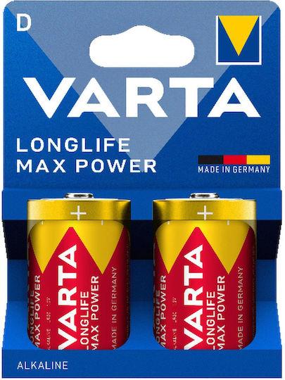 Ll Max D Алкална Батерия Lr20 Фенерче Радио Часовник 2 Броя