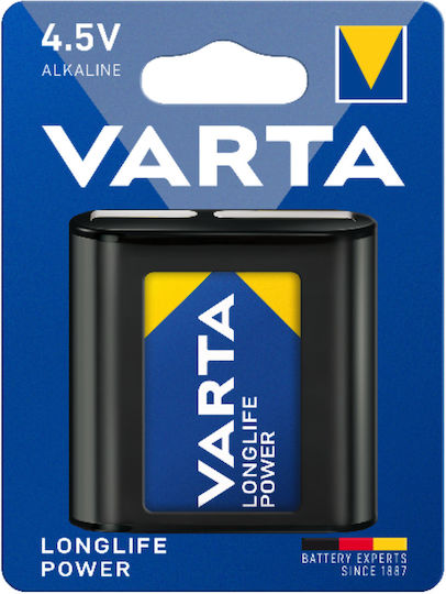 Varta Ll Power Mn1203 Alkaline Battery 4.5v Flat Led Flashlight