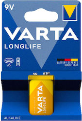 Varta Ll Pp3 Alkaline Batterie 9V Block Für Rauchmelder Fernbedienung Uhr
