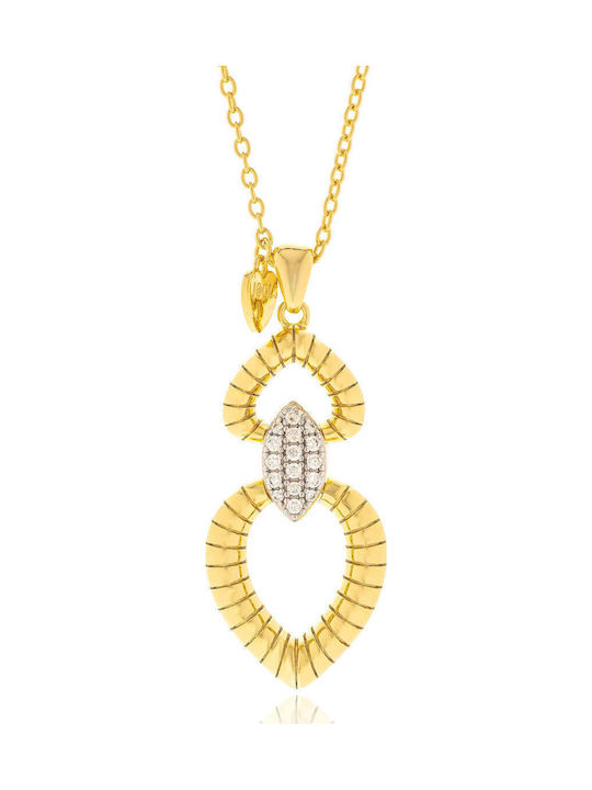 Jools Necklace From Gold Plated Silver