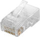 Goobay Stecker RJ-45 93828 Cat 6 UTP Transparen...