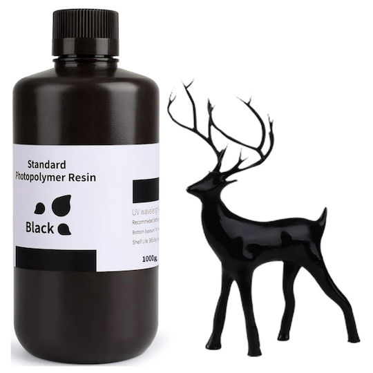 Elegoo Resin for 3D Printer Black 1kg
