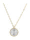 Mentzos Halskette aus Vergoldetem 14K Gold