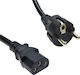Cablu de Alimentare 230v C13 Drept 0,3m