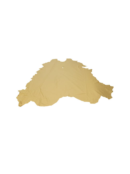 JGS S.A. Soft Upholstery Leather Gentle Yellow B7 5 16m² Napa Cowhide