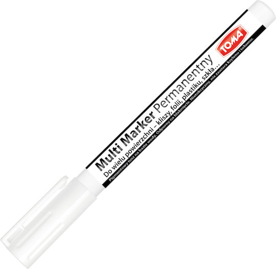 Toma Ανεξίτηλος Μαρκαδόρος White 1.5mm