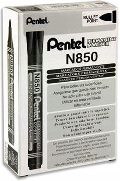 Pentel N860 Markeri Permanenți Verzi 4.5mm Set 12 Bucăți